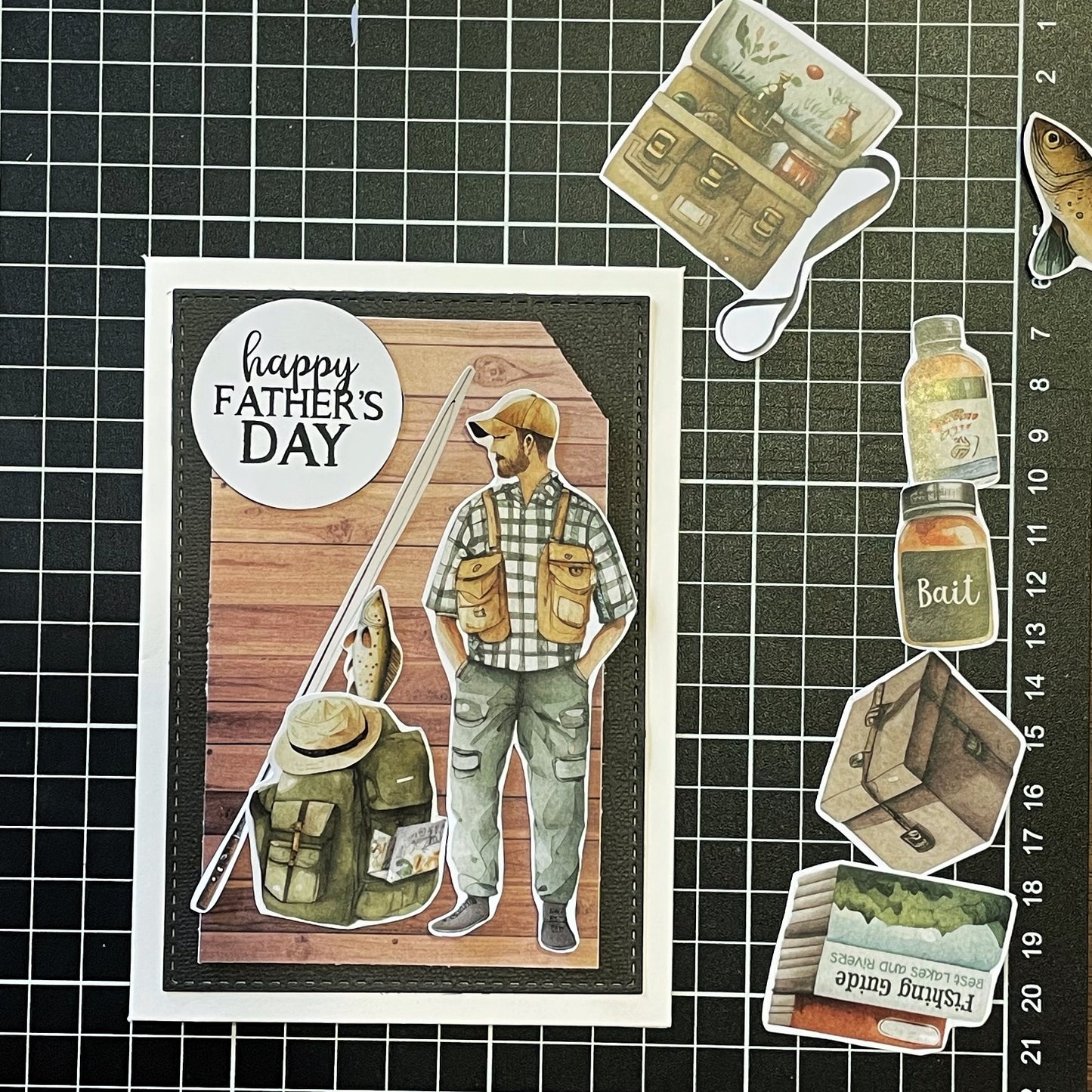 Happy Father’s Day Gone Fishing Card