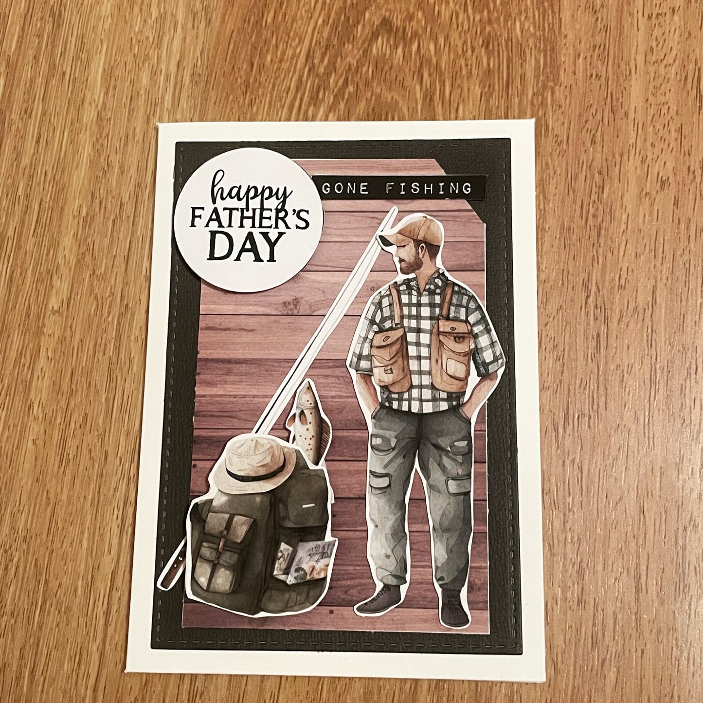 Happy Father’s Day Gone Fishing Card