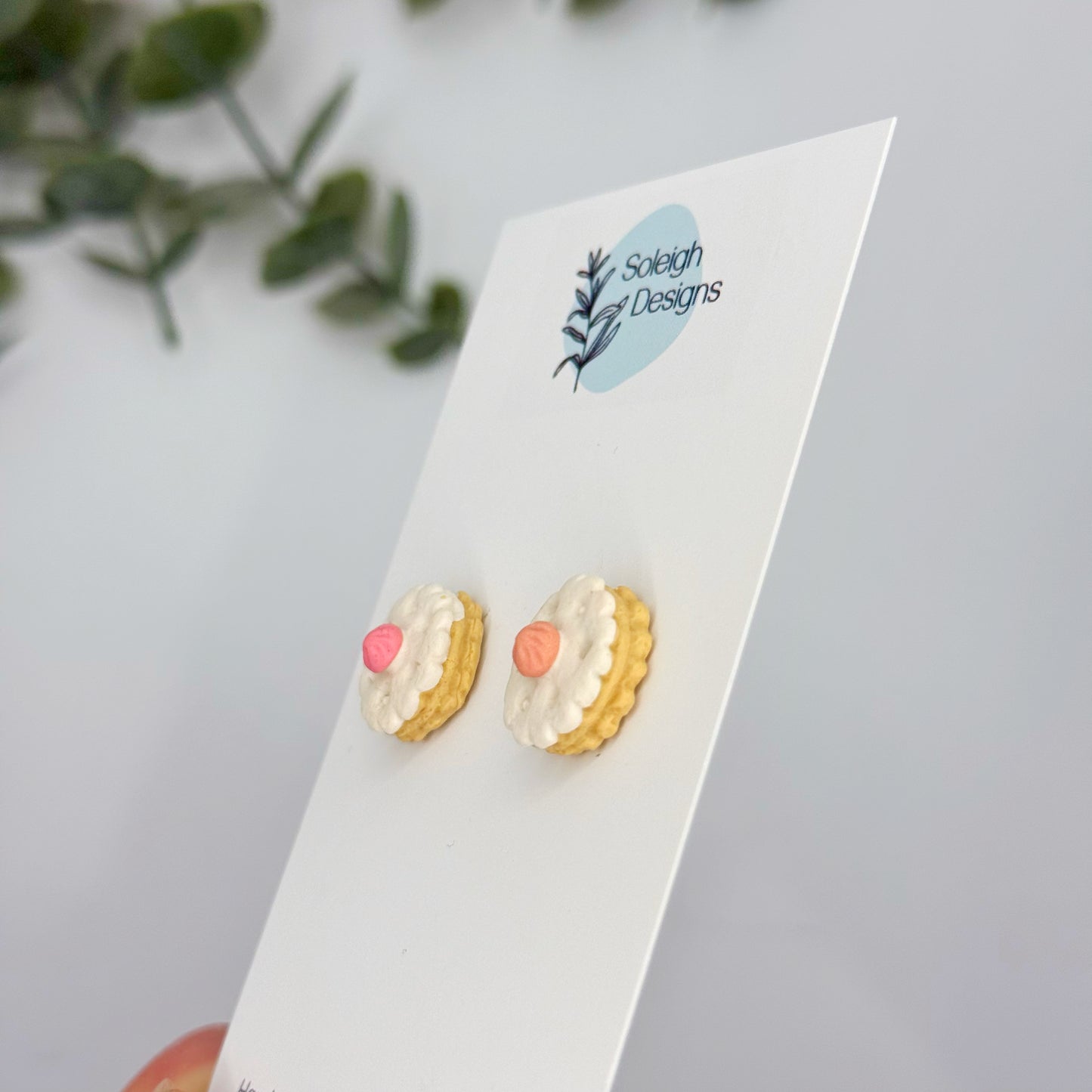 Strawberry Shortcake Studs