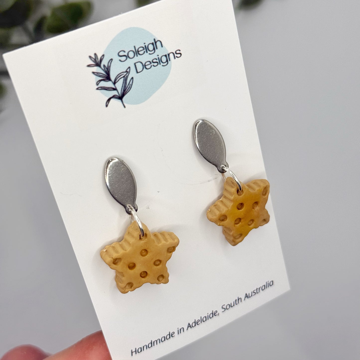 Star Biscuit Dangles