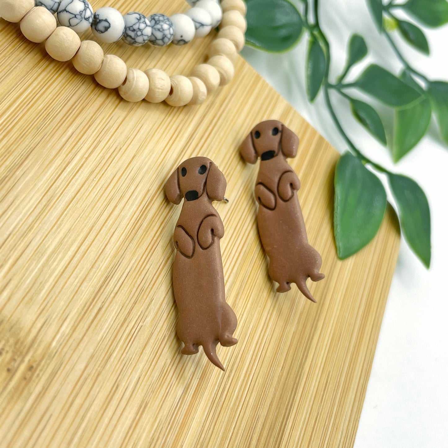 Dachshund Stud Earrings