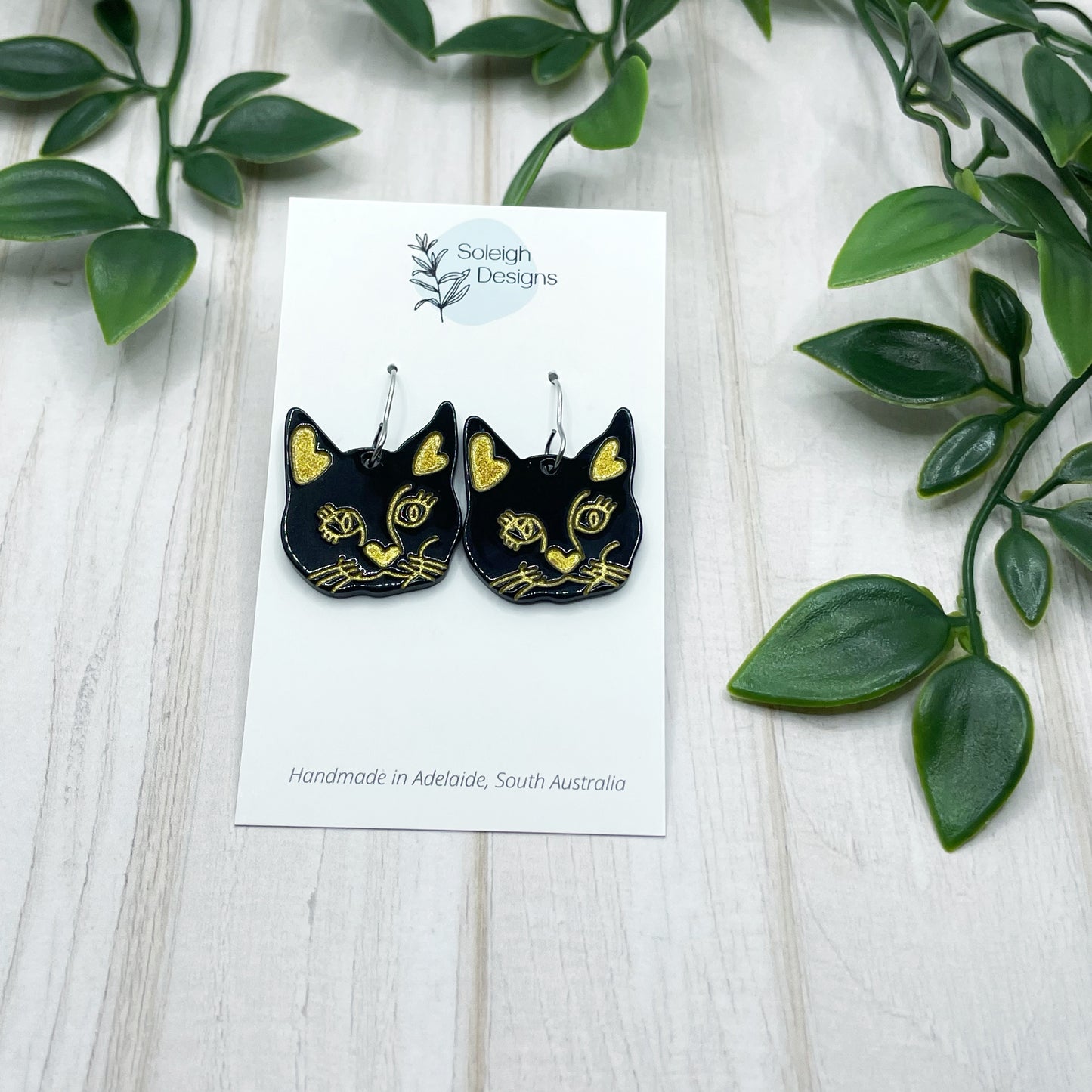 Black Cat Dangles