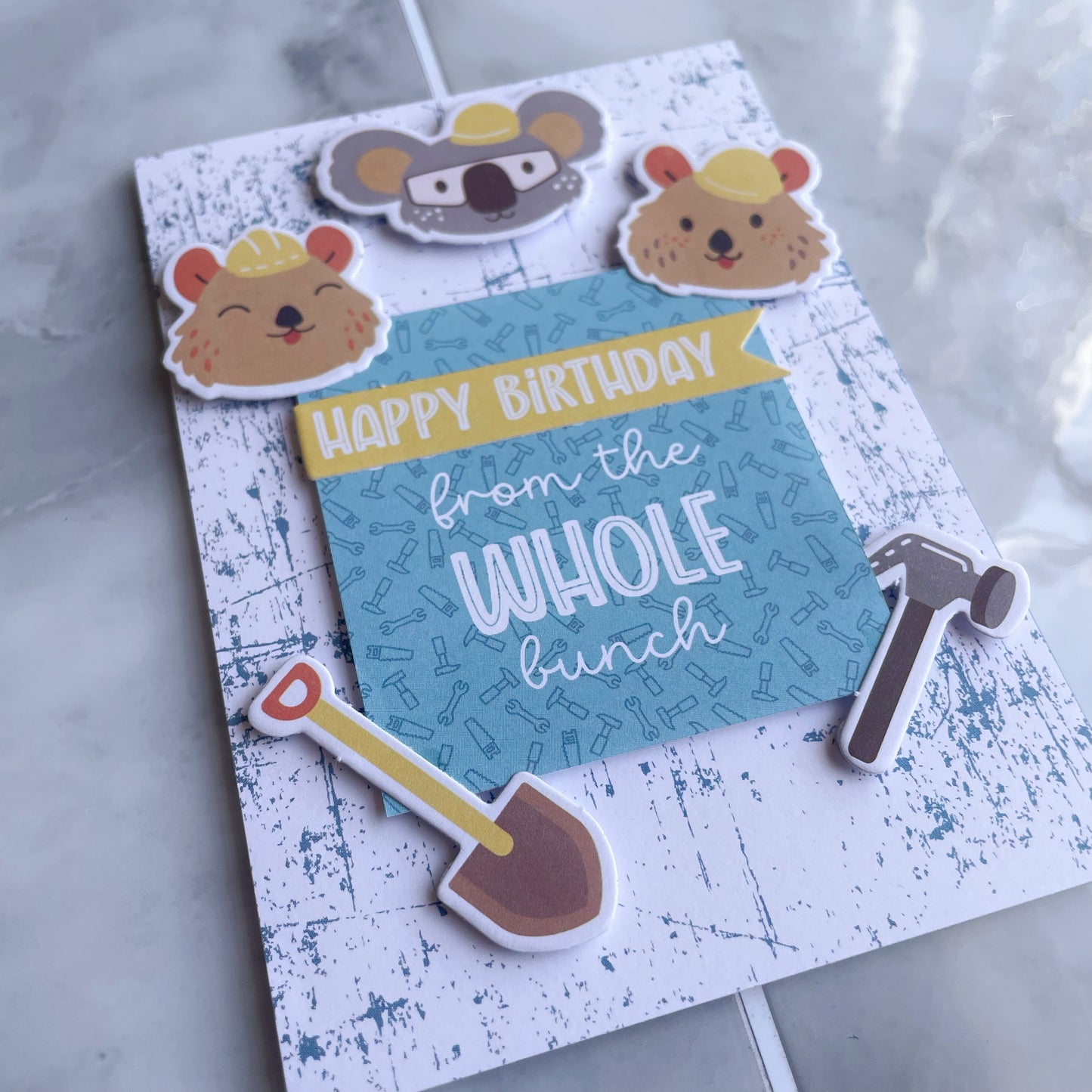 Happy Birthday From the Whole Bunch Card