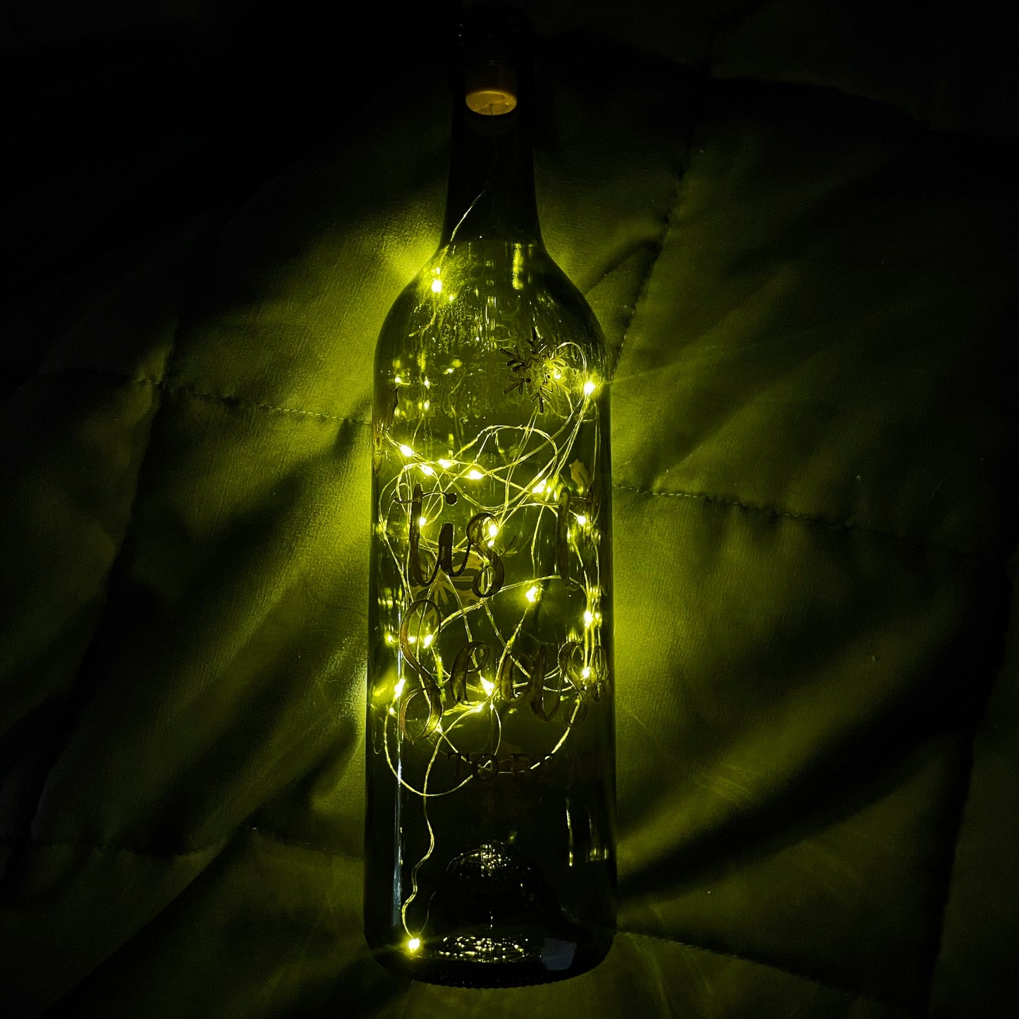 Tis The Season Light Up Bottle