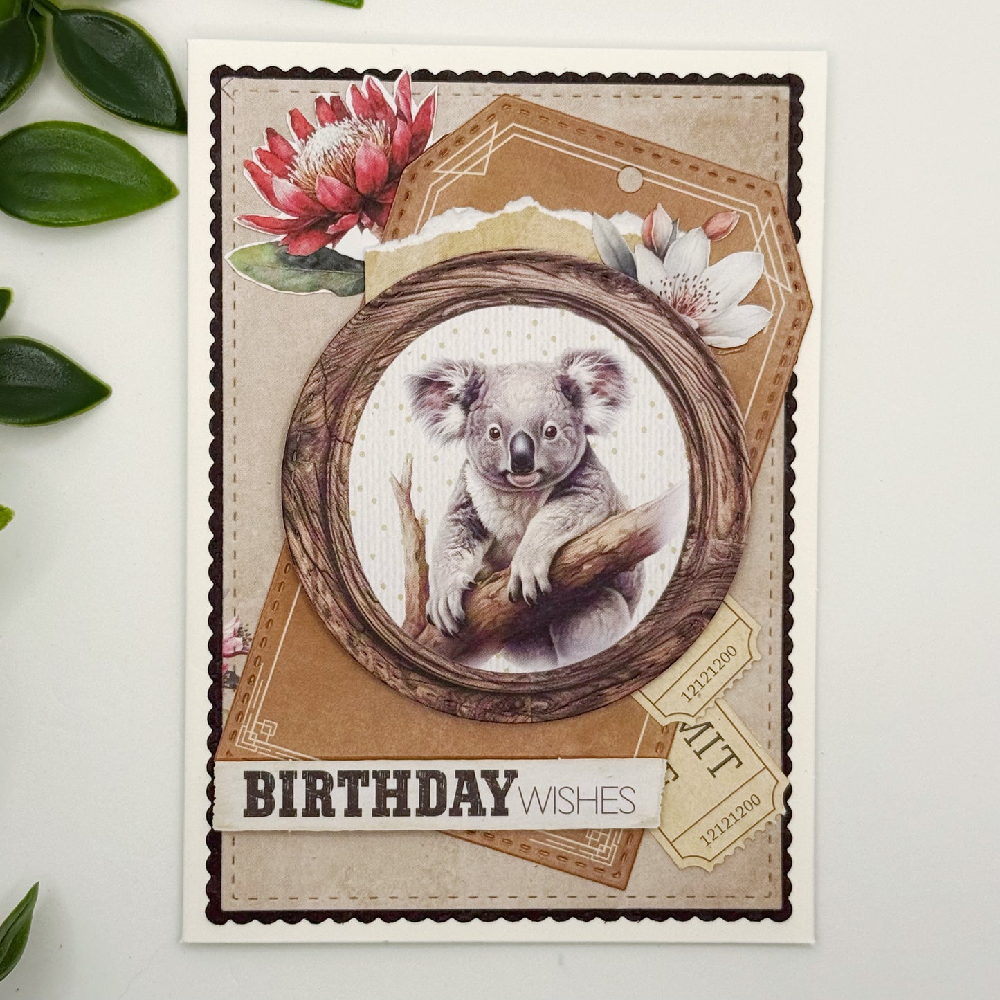 Koala Birthday Wishes Card