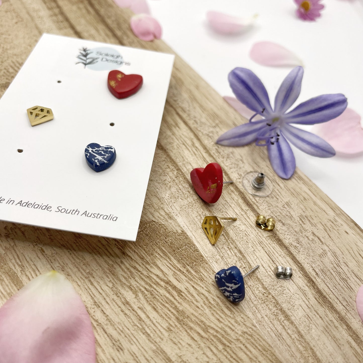 Sparkle In My Heart Trio Stud Pack