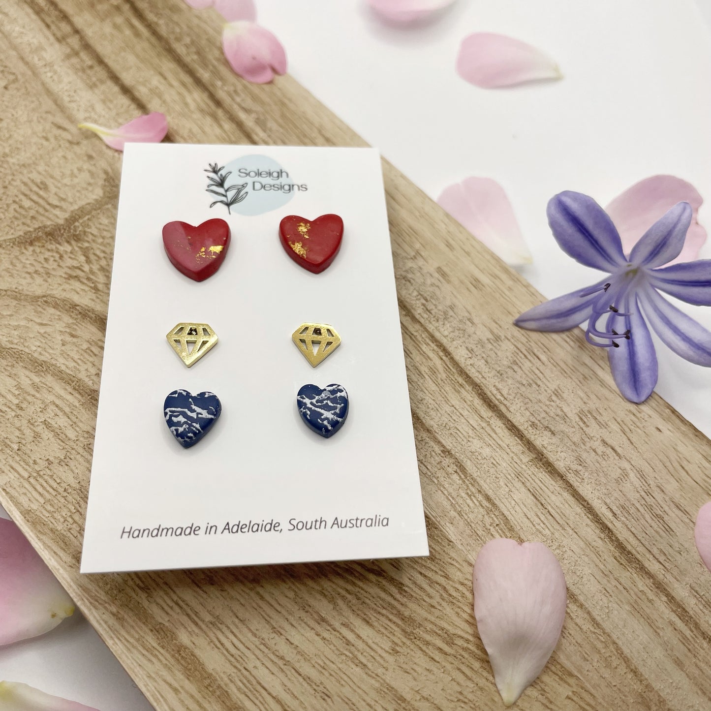 Sparkle In My Heart Trio Stud Pack
