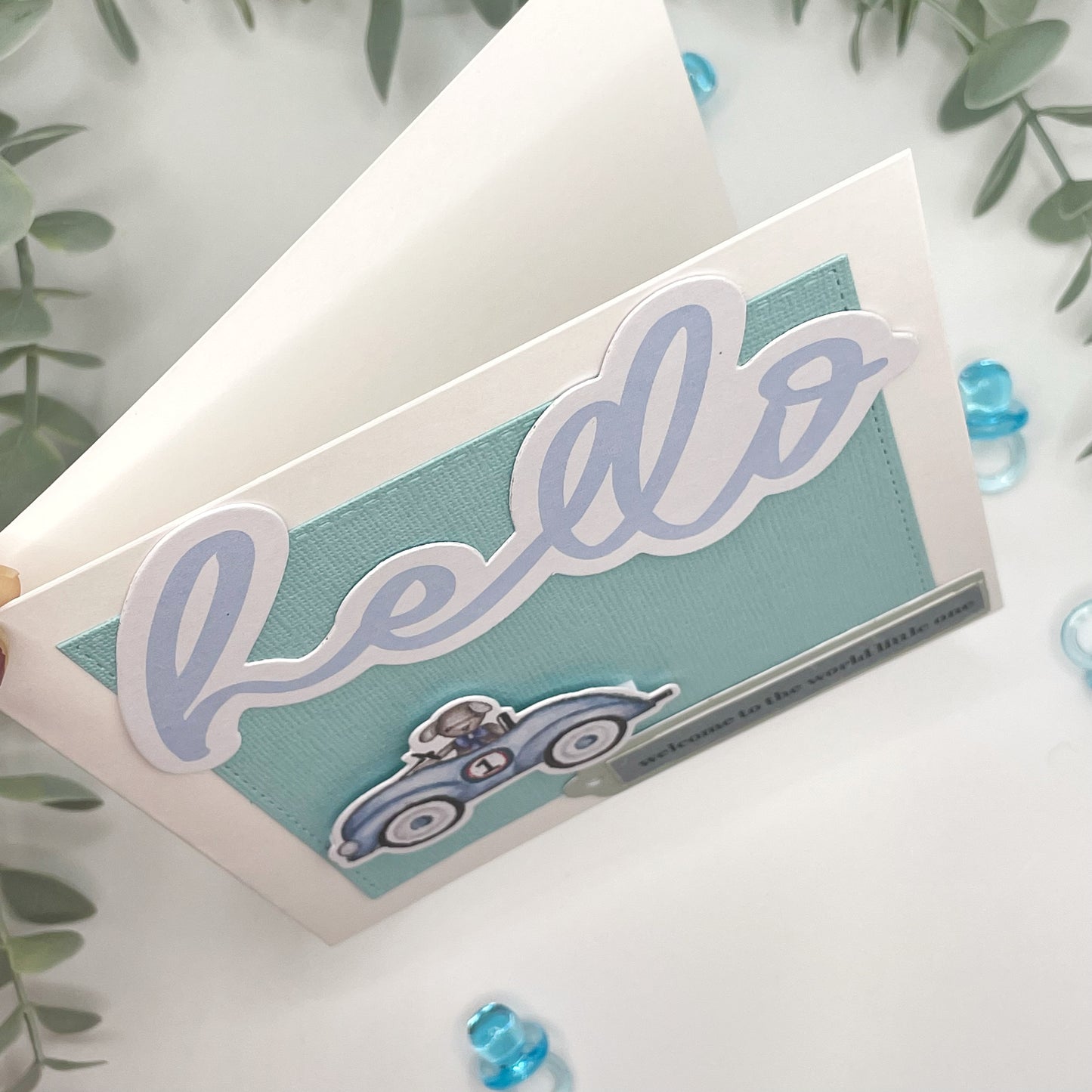 Hello Little One Baby Card