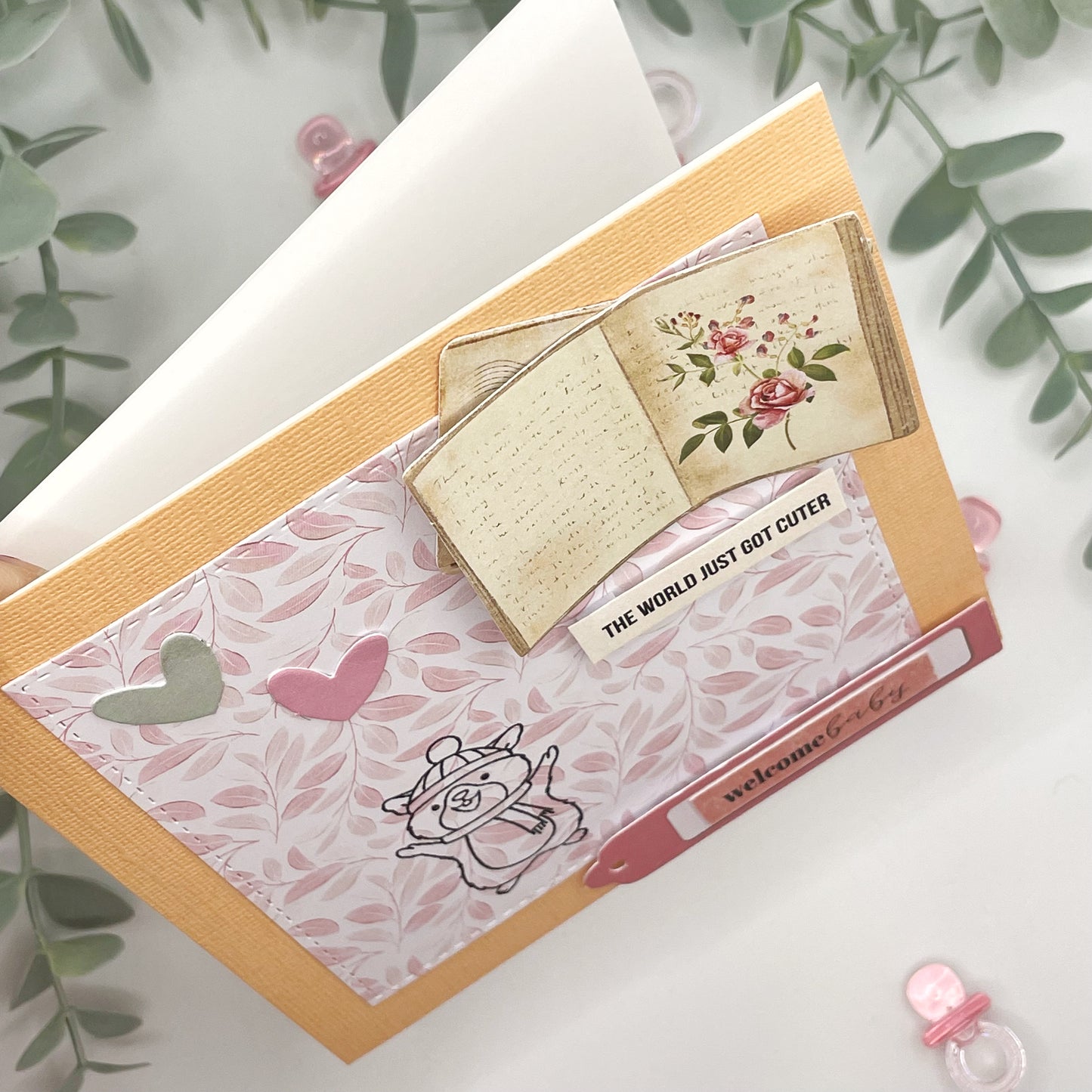 World Just Got Cuter Baby Card