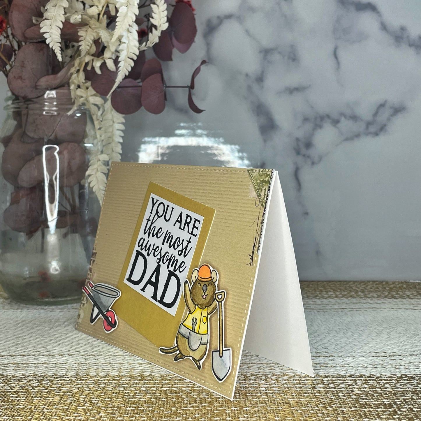 You Are the Most Awesome Dad Card