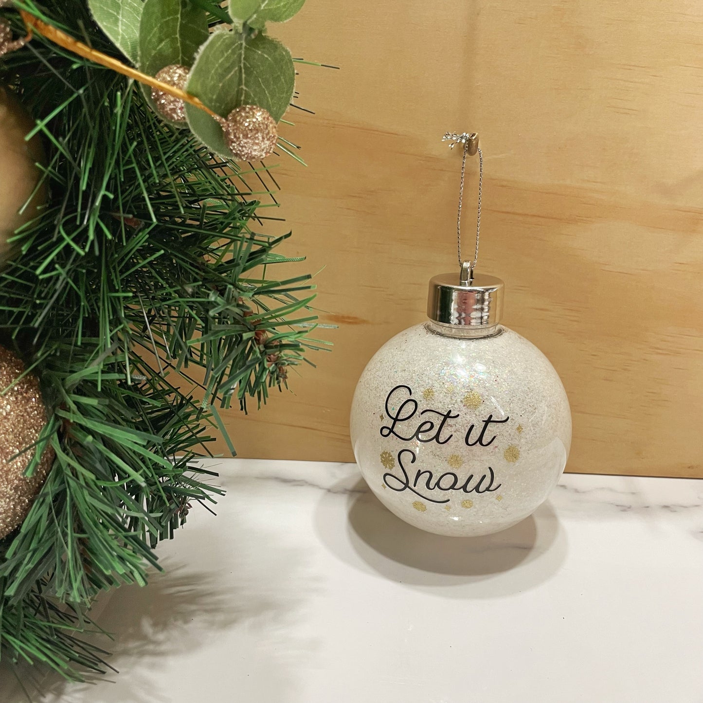 Let It Snow Bauble
