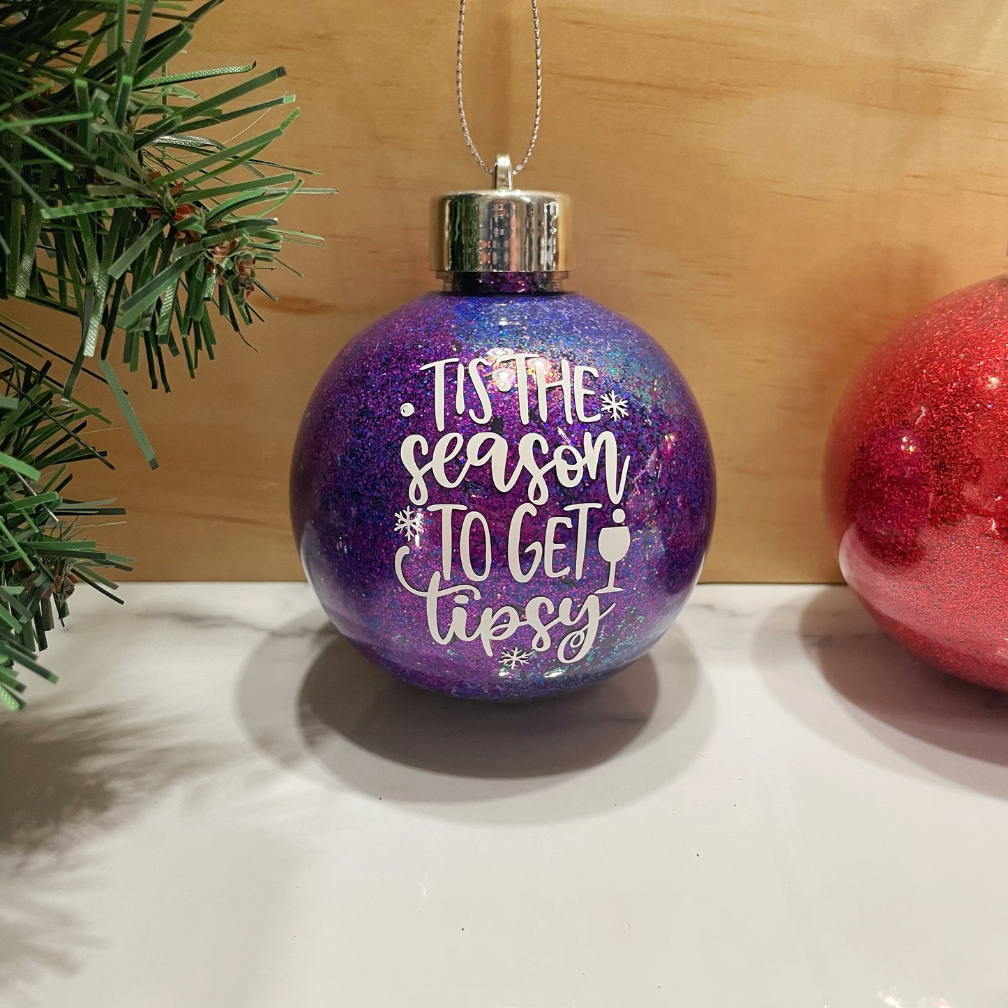 Tis The Season To Get Tipsy Bauble