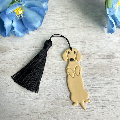 Cream Dachshund Bookmark