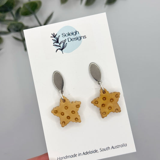 Star Biscuit Dangles