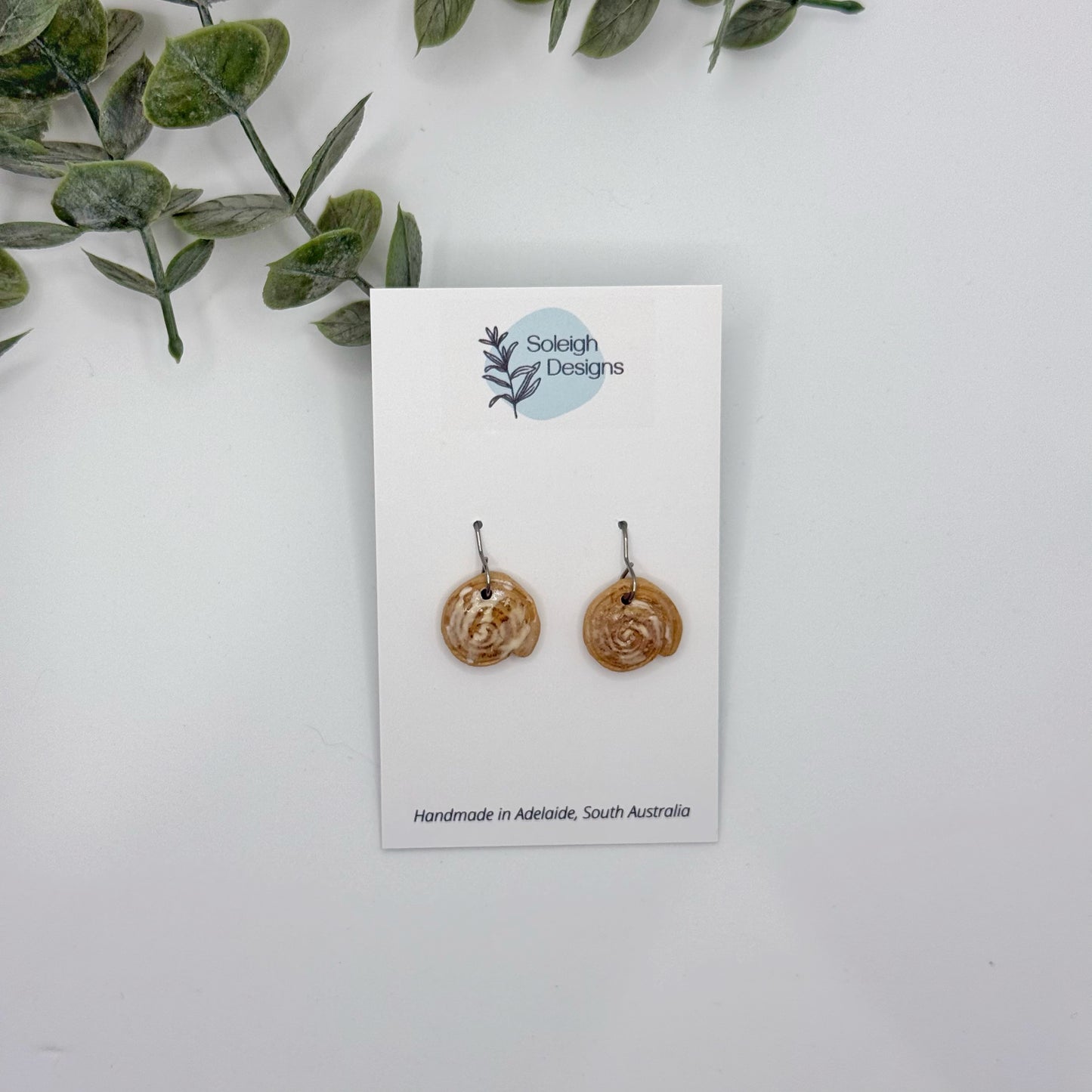 Cinnamon Scroll Dangles