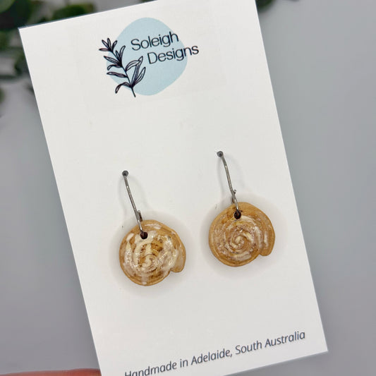 Cinnamon Scroll Dangles