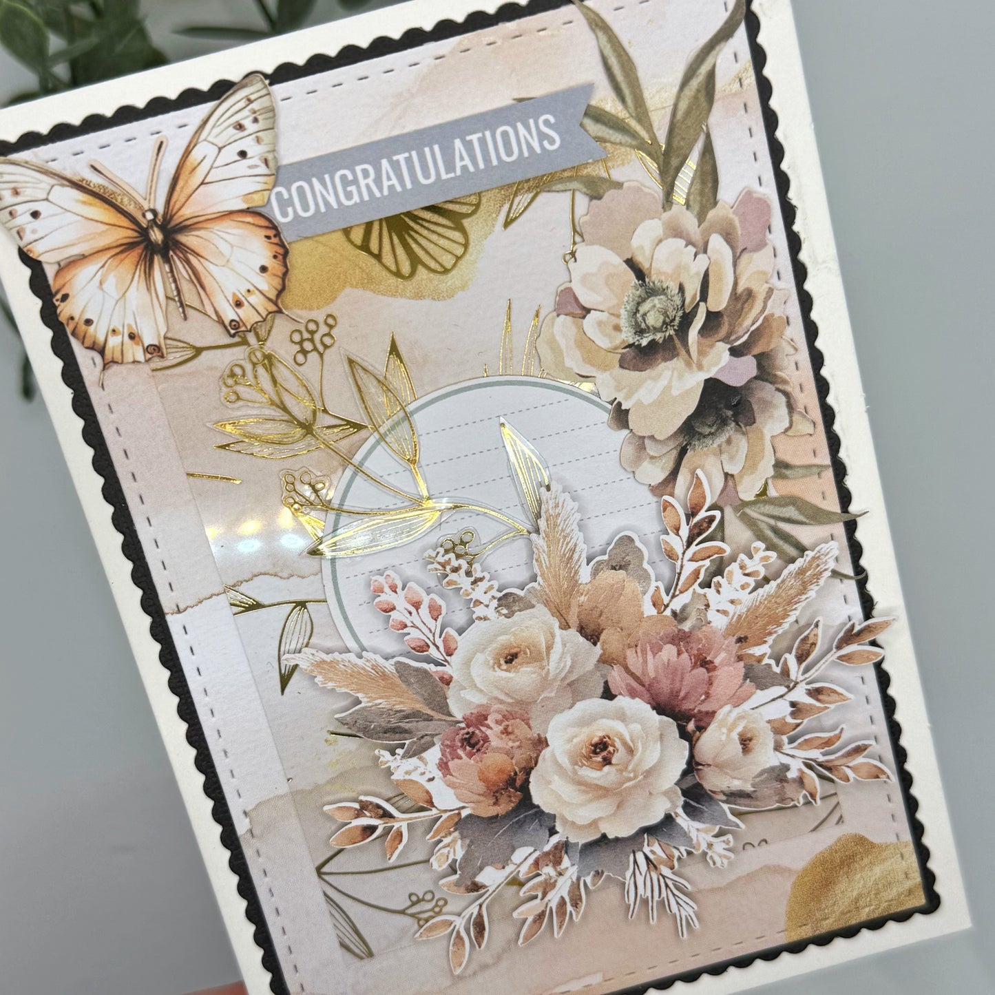 Congratulations Boho Card