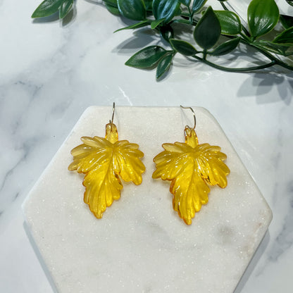 Yellow Leaf Dangles