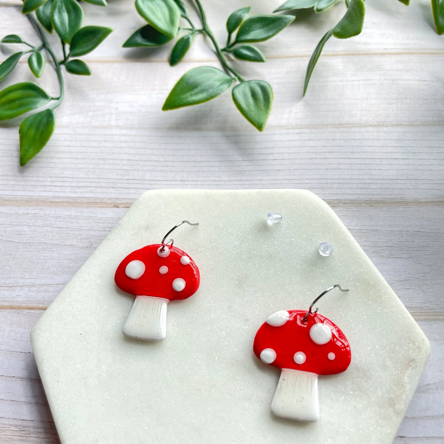 Red Mushroom Dangles