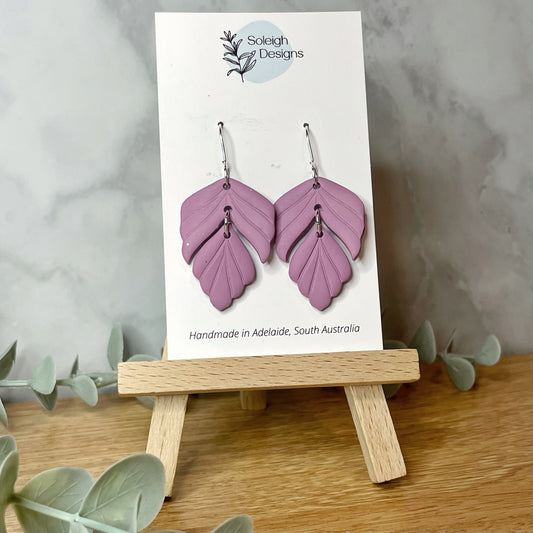 Purple Leaf Dangles