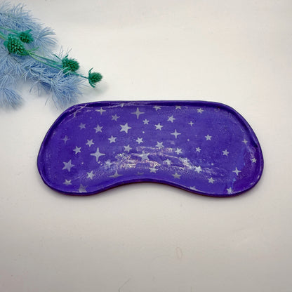 Night Sky Glasses Tray