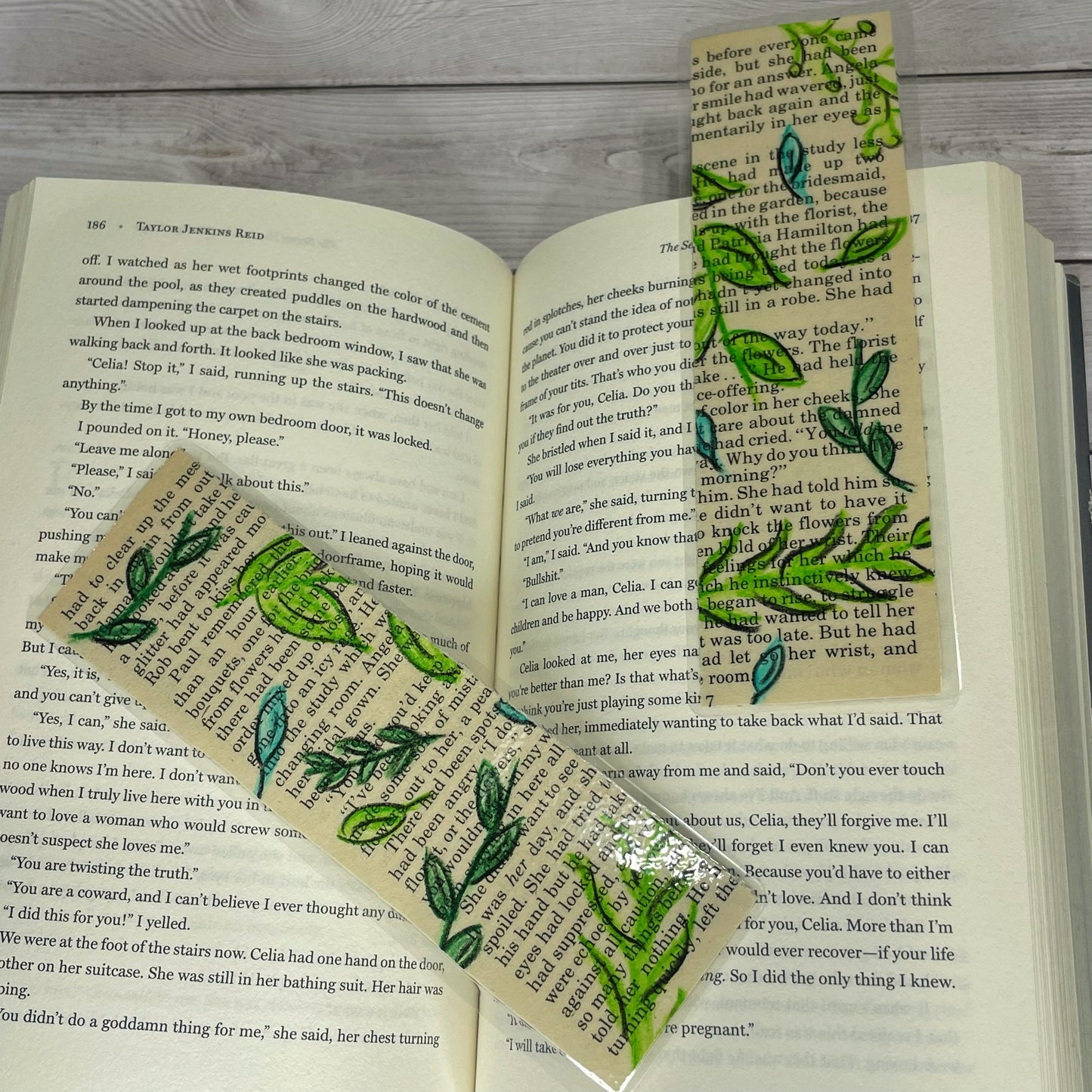 Drawn Foliage Bookmark