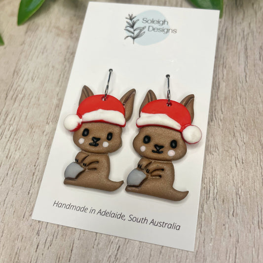 Kangaroo Santa Dangles