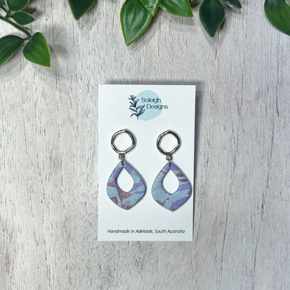 Blue Marble Organic Dangle