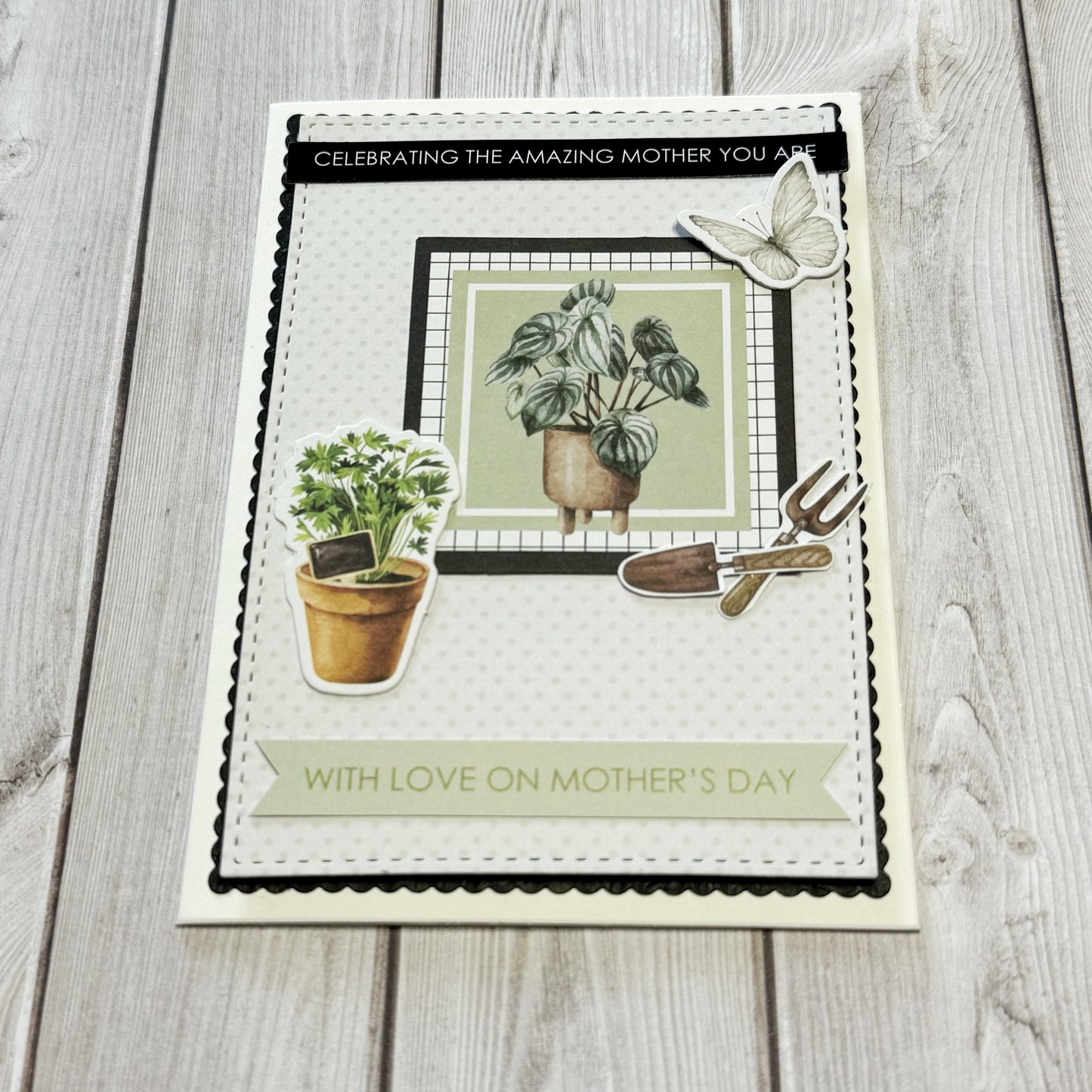 With Love On Mother's Day Card