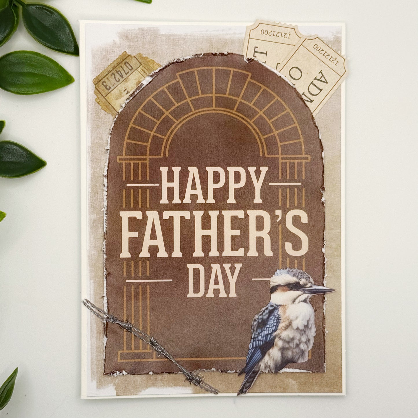 Happy Father's Day Kookaburra Card