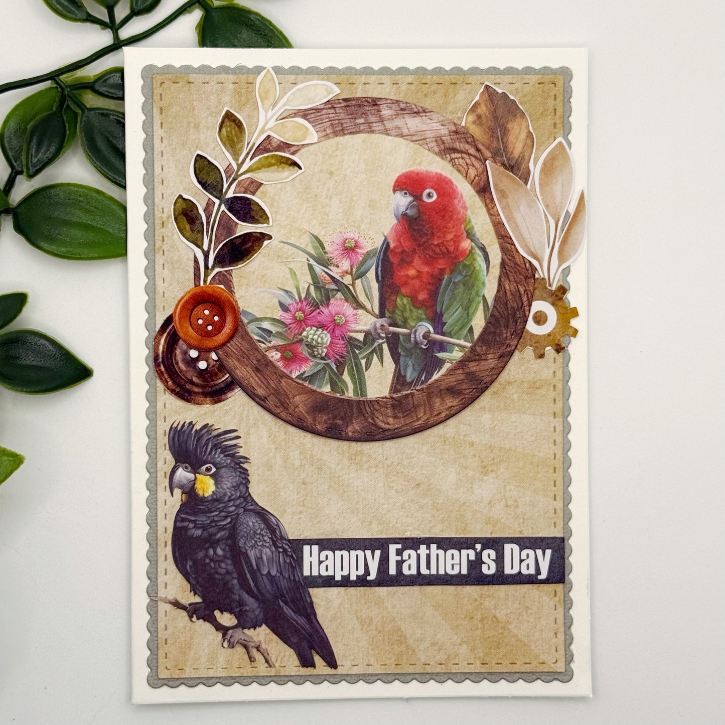 Happy Father's Day Birds Card