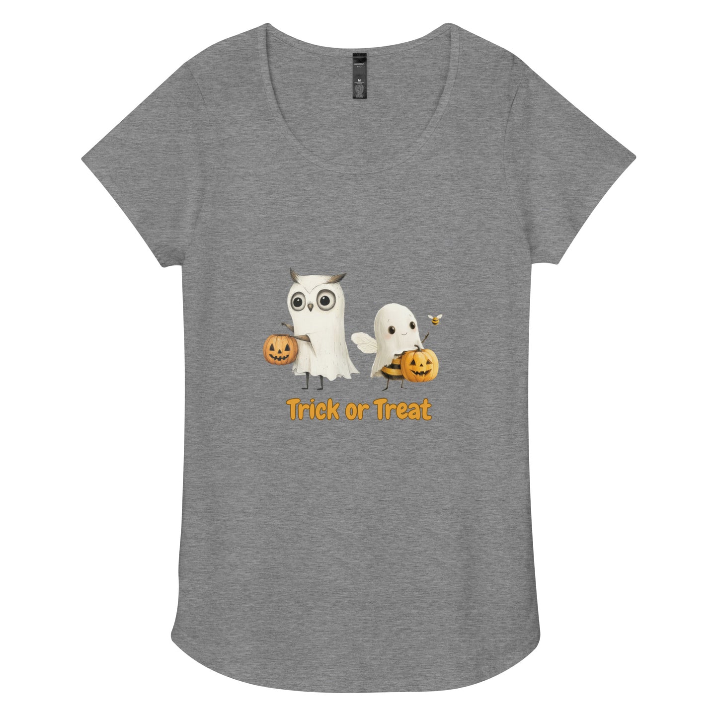 Trick Or Treat - Round Neck Tee