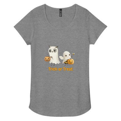 Trick Or Treat - Round Neck Tee