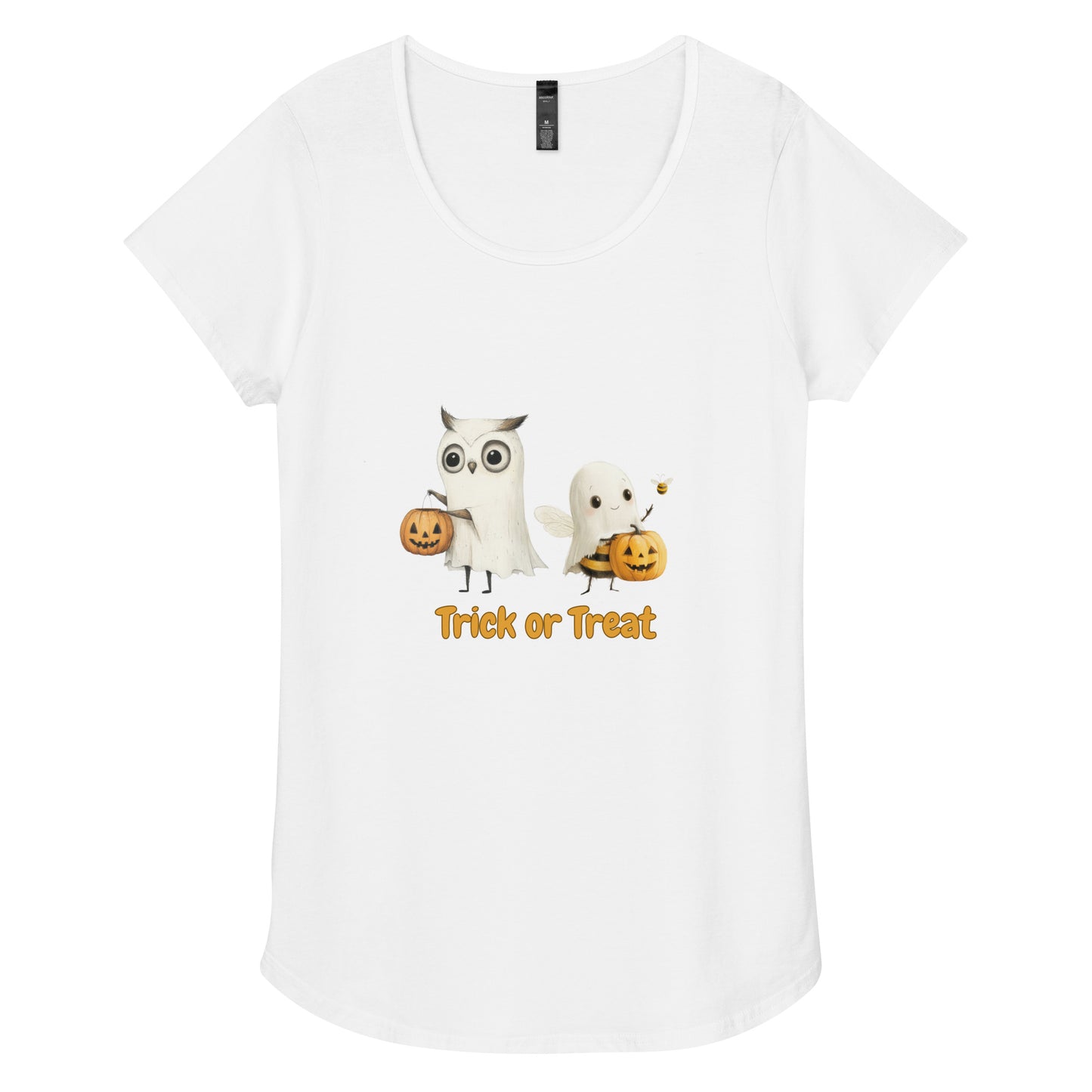 Trick Or Treat - Round Neck Tee