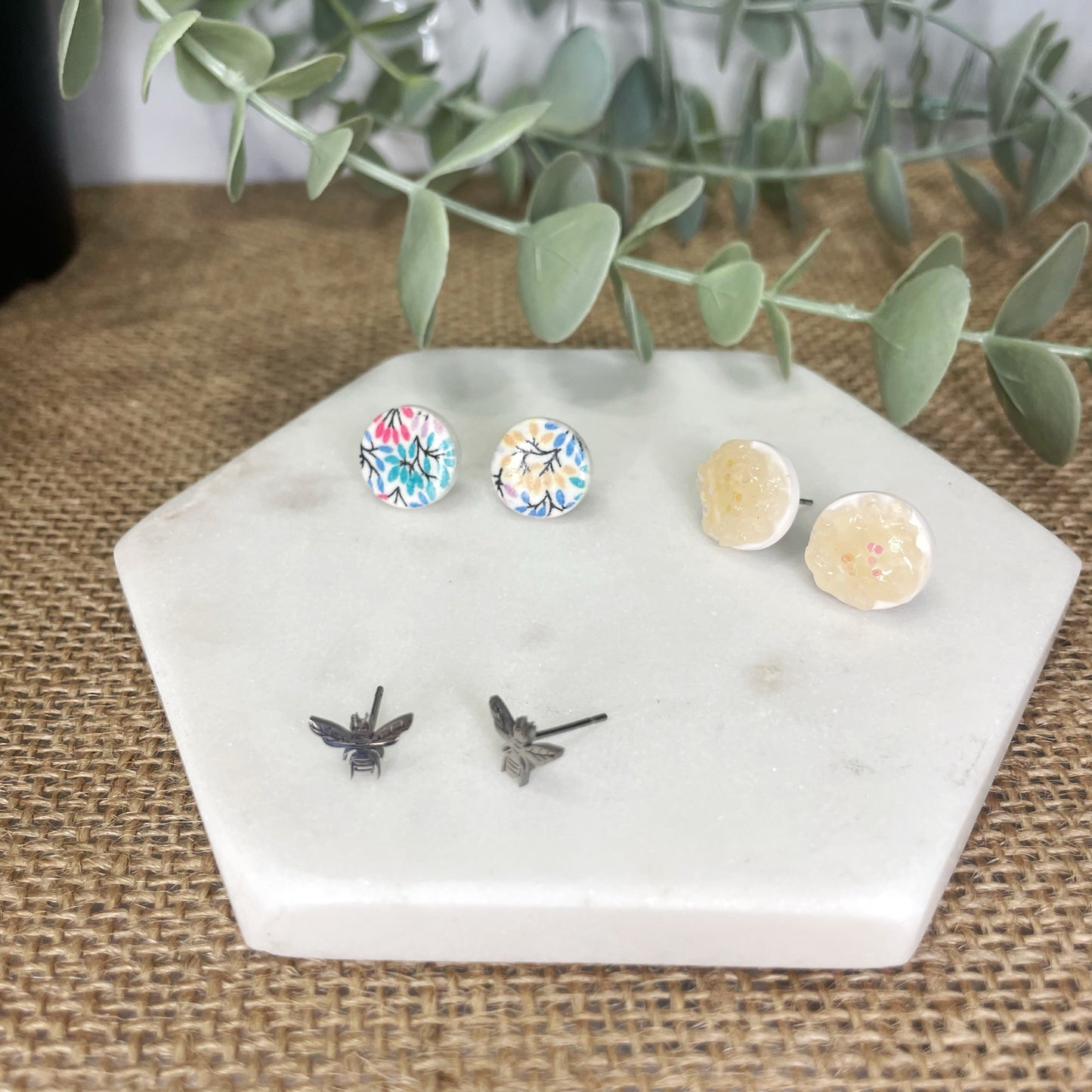 Nature Stud Trio Set