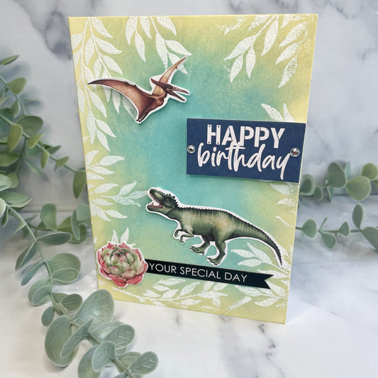 Your Special Day Dino Card