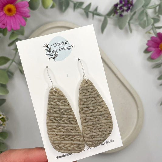 Winter Knit Dangles