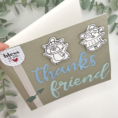 Thanks Friend Card