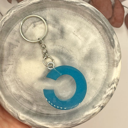 Blue C Keyring